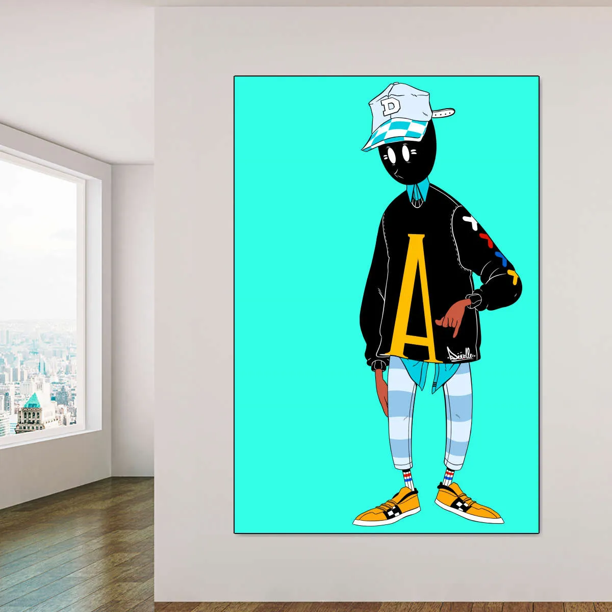 A Doodle Insta Wall Art