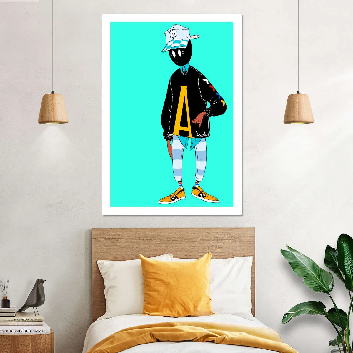 A Doodle Insta Wall Art