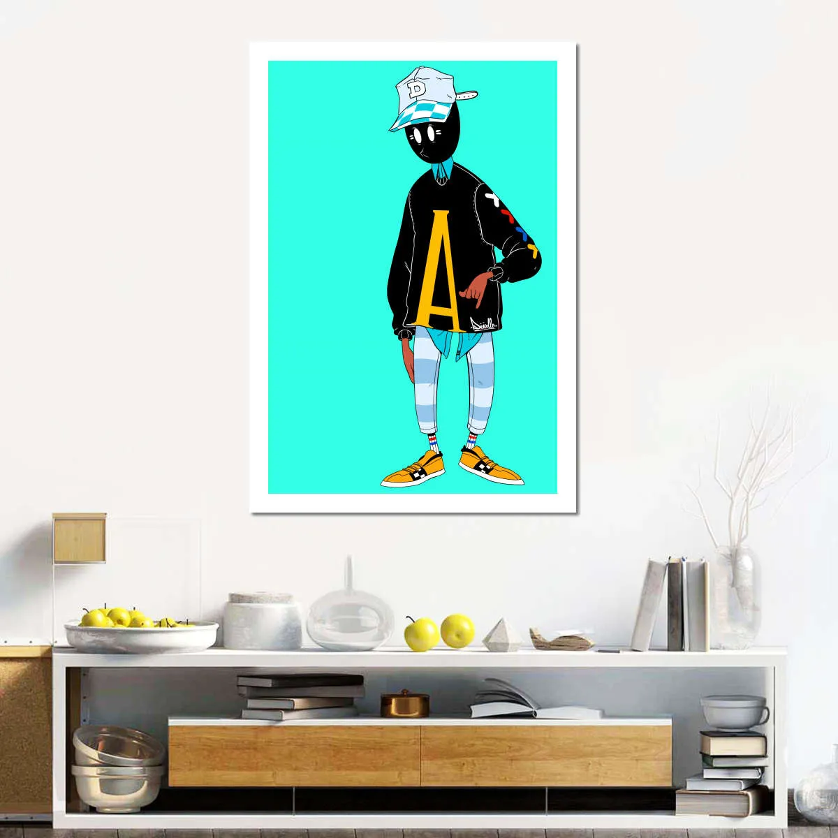 A Doodle Insta Wall Art