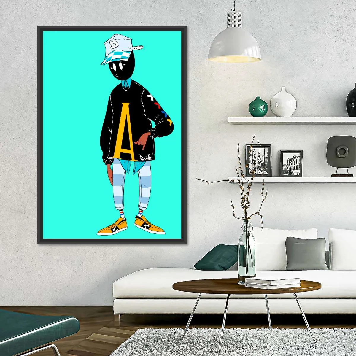 A Doodle Insta Wall Art