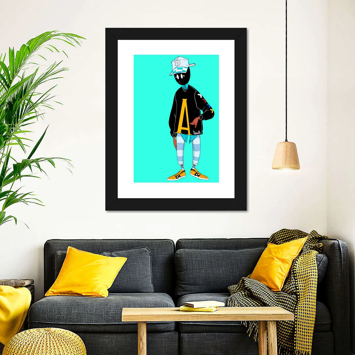 A Doodle Insta Wall Art