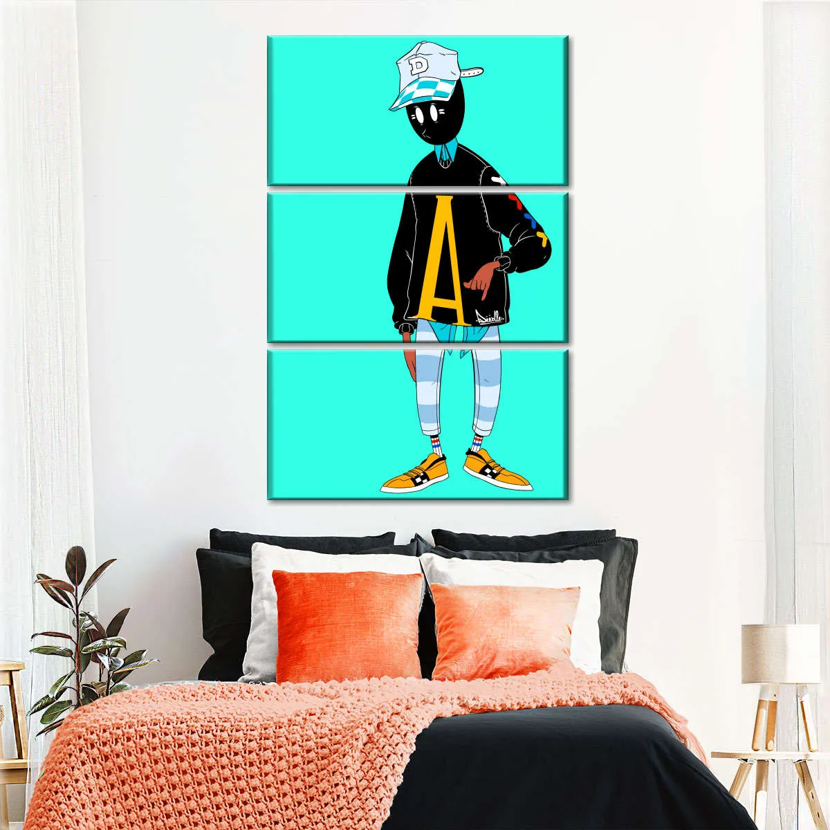 A Doodle Insta Wall Art