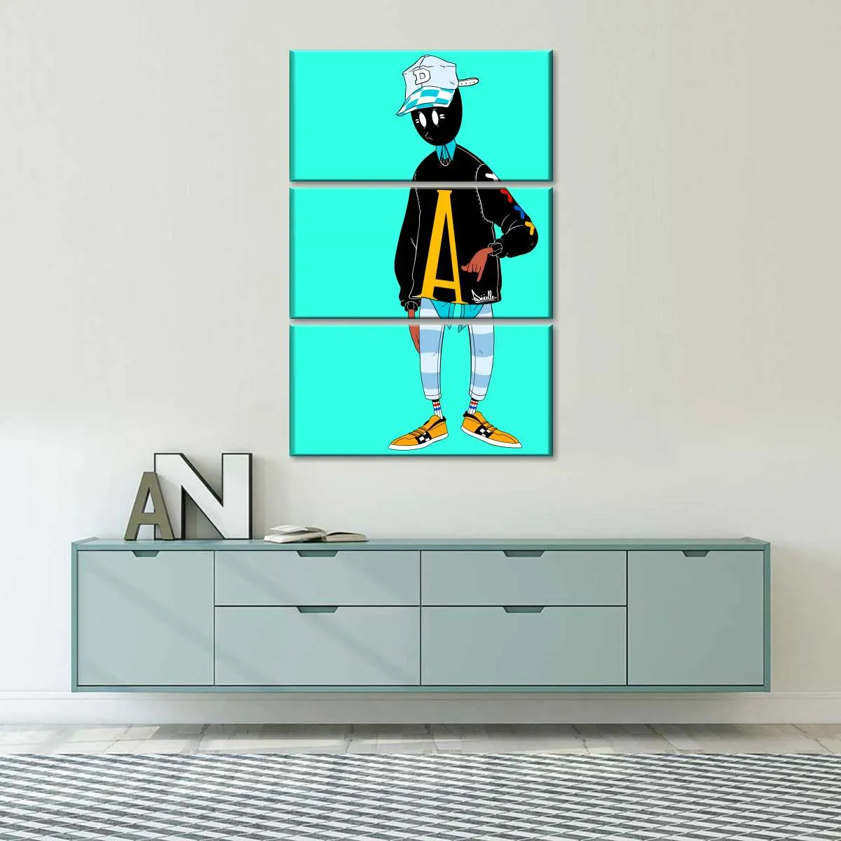 A Doodle Insta Wall Art