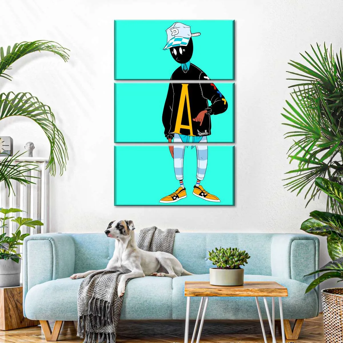 A Doodle Insta Wall Art