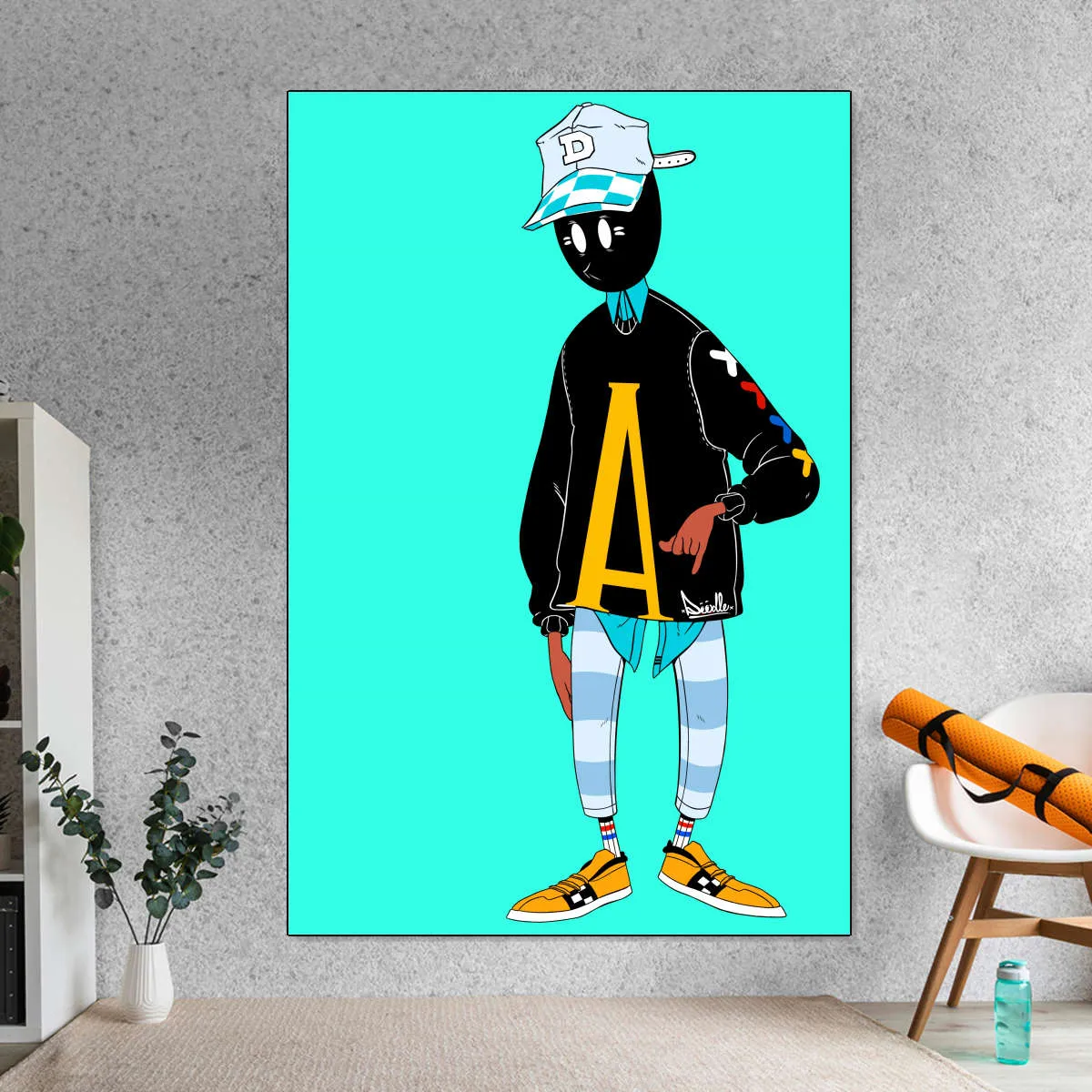 A Doodle Insta Wall Art