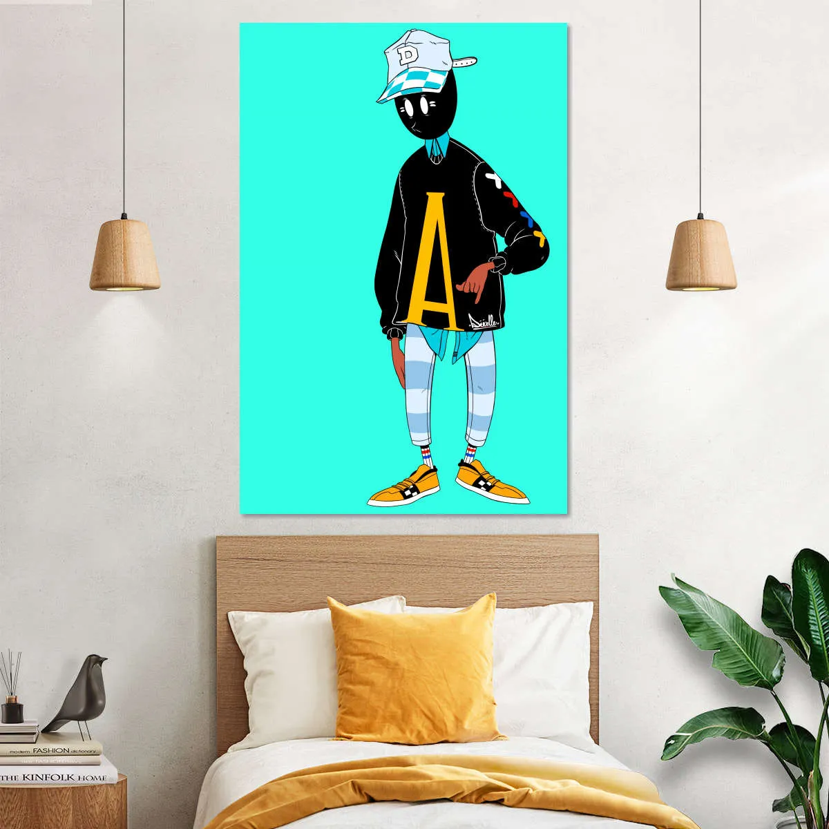 A Doodle Insta Wall Art