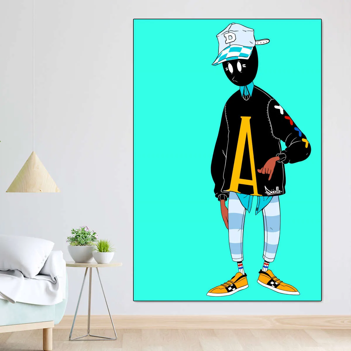 A Doodle Insta Wall Art