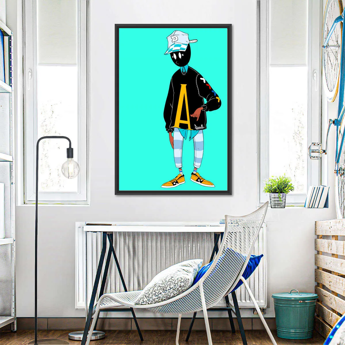 A Doodle Insta Wall Art
