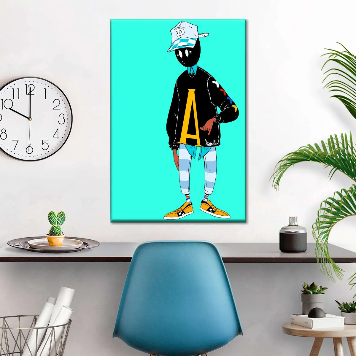 A Doodle Insta Wall Art