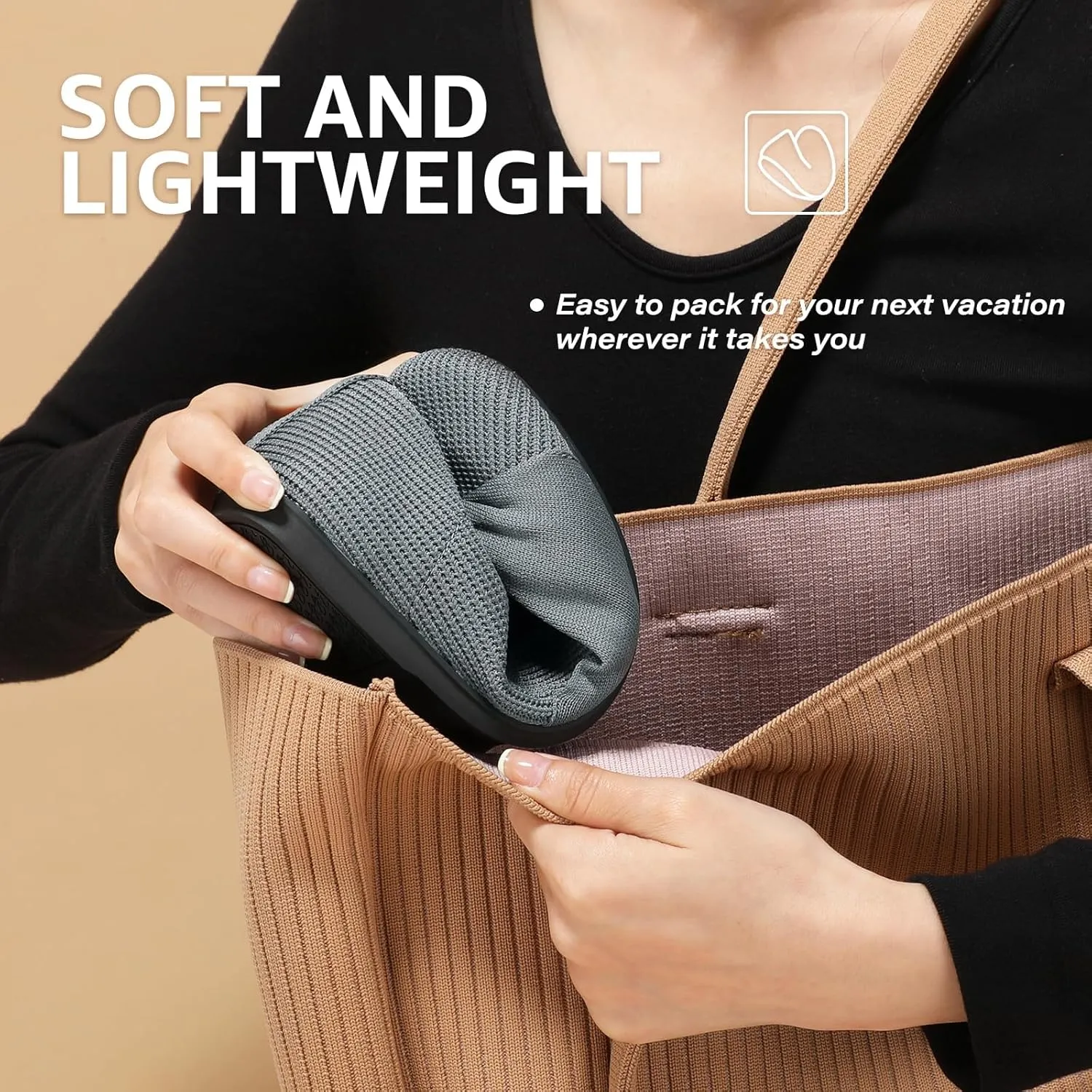 Bacia Women Flats Shoes Comfortable Washable Casual Ballet Flats