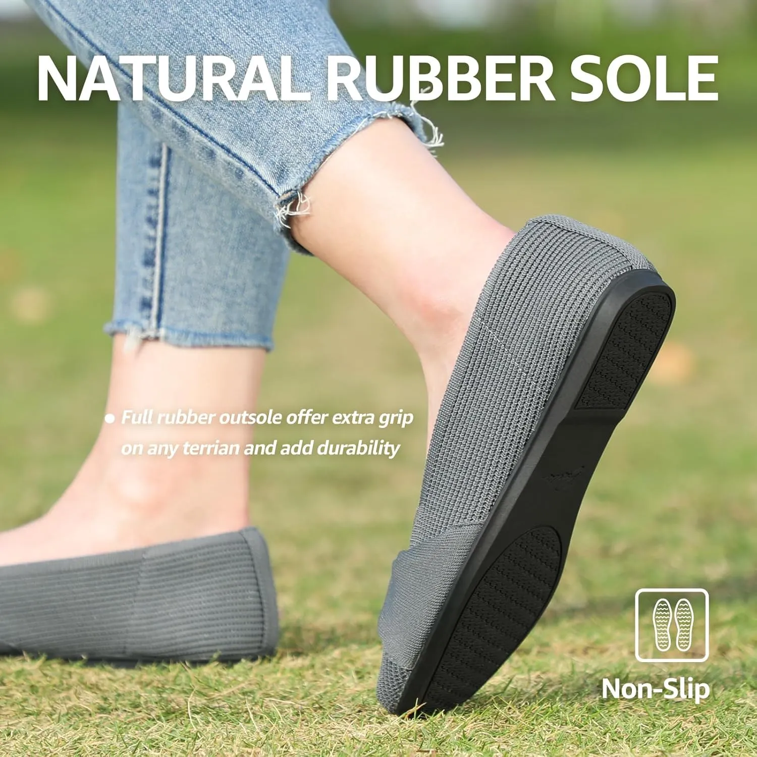 Bacia Women Flats Shoes Comfortable Washable Casual Ballet Flats