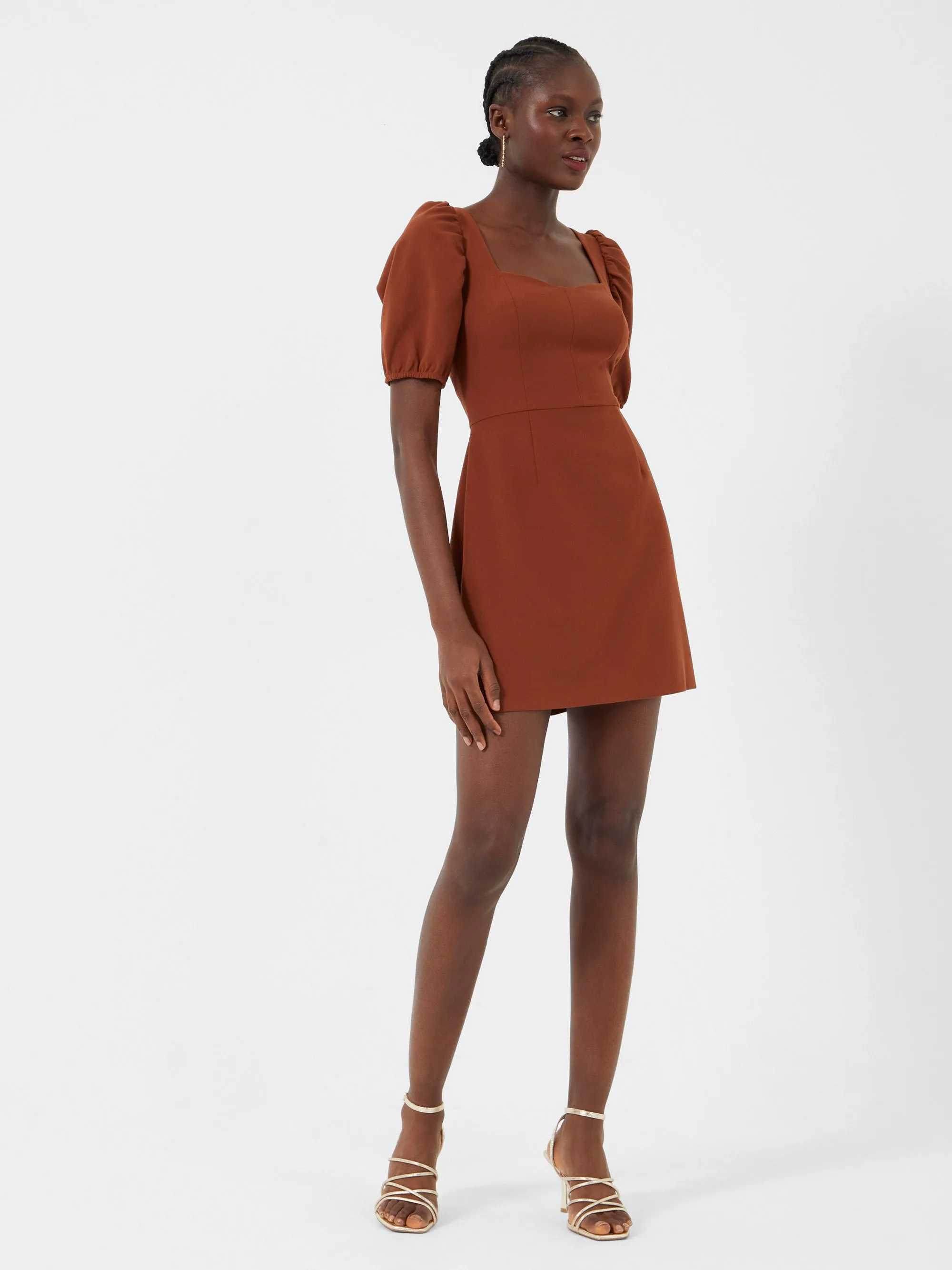 Berina Whisper Puff Sleeve Dress