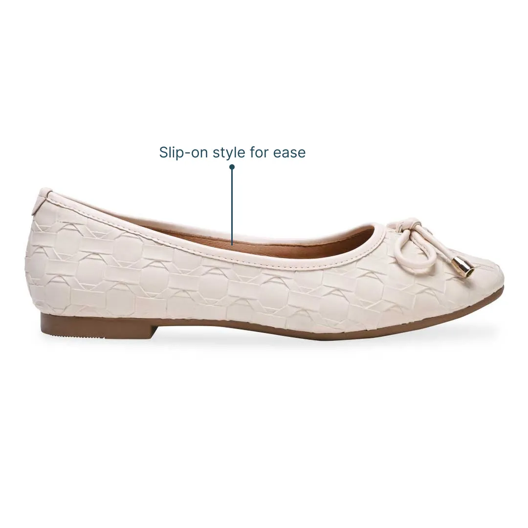 Bow Beige Ballet