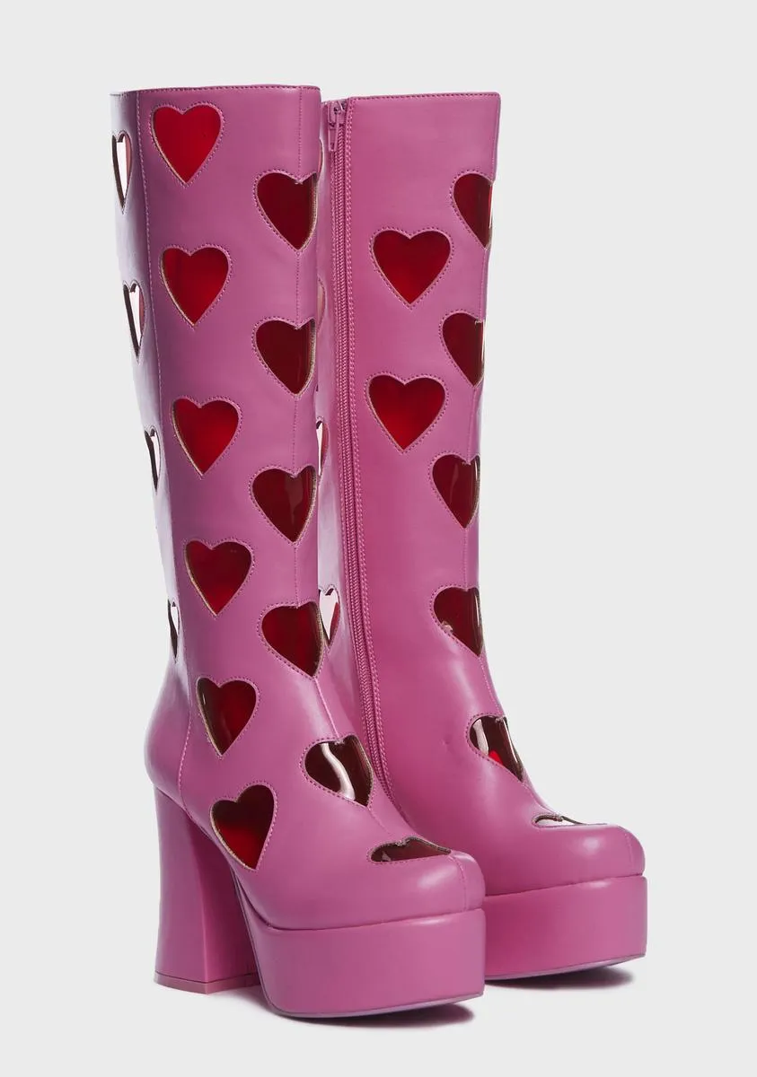 Candy Retro Romance Go Go Boots