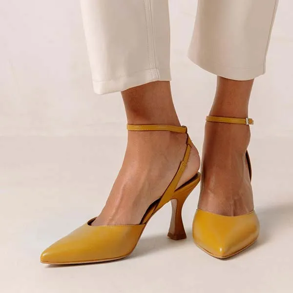 Cinderella Marigold | Leather pump