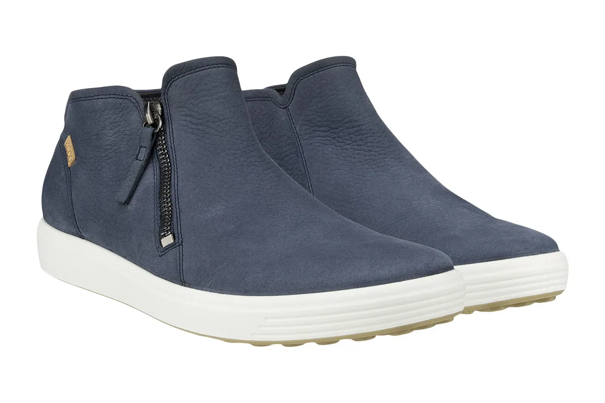 Ecco Soft 7 Bootie Marine Womens