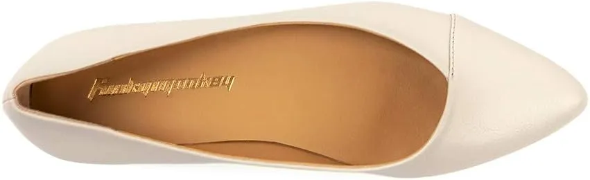 FUNKYMONKEY Women's Classic Ballet Flats Casual Comfort Slip On Flats Shoes