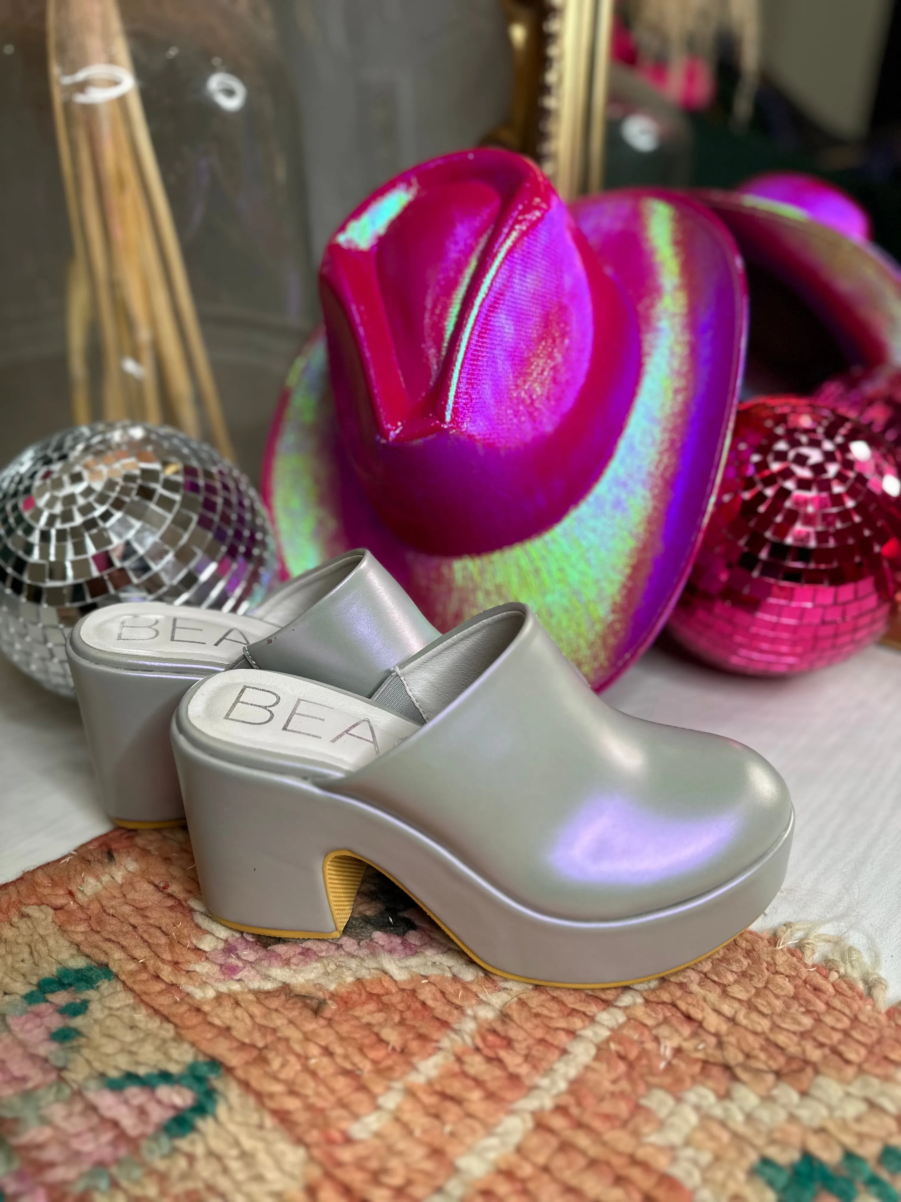 JAYDE GREY PEARL SHOES