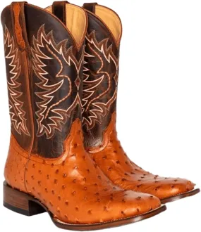 Ladmiple Cowgirl Boots Women Wide Calf Knee High Embroidered Pull On Cowboy Western Chunky Heel Mid Calf Wedding Boots
