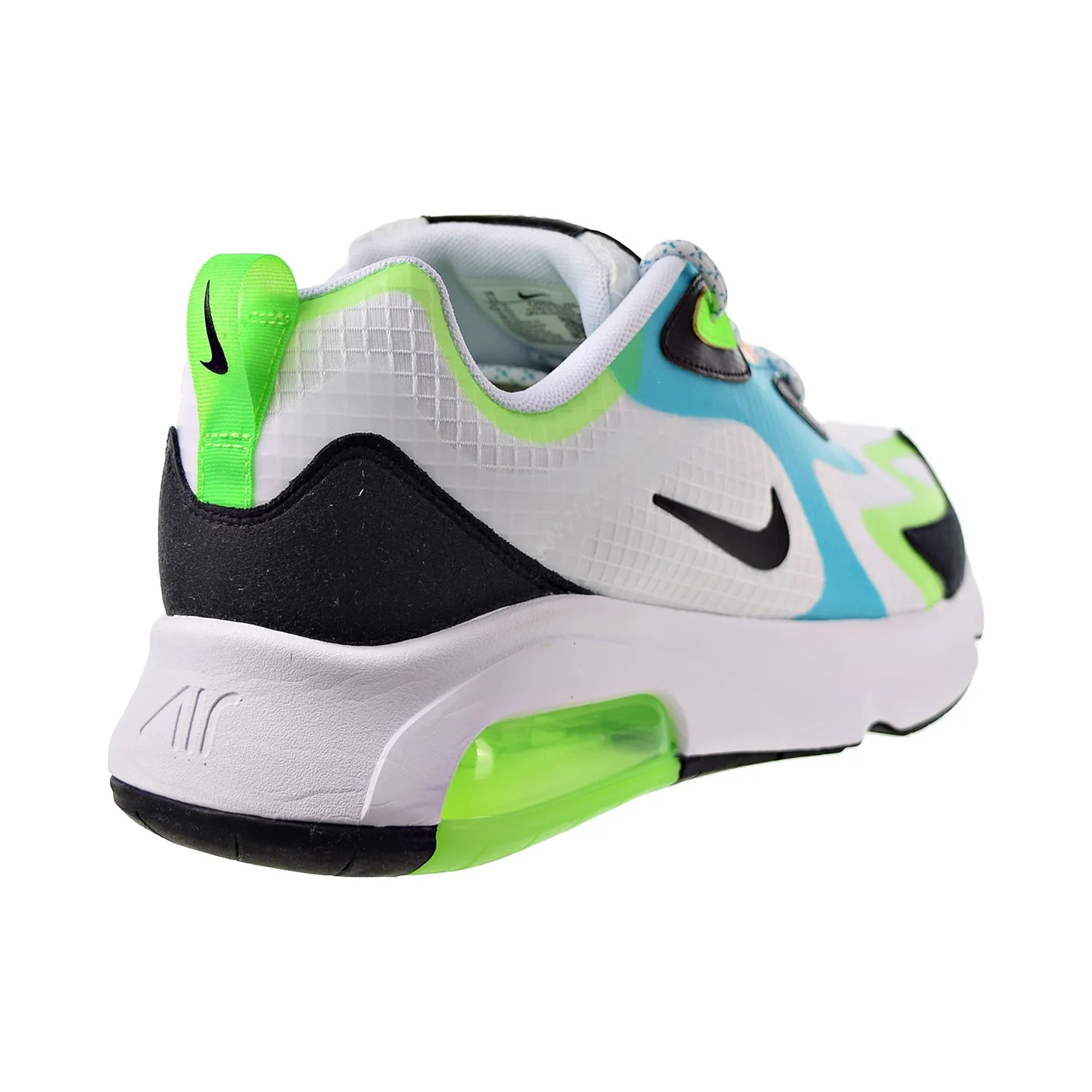 Nike Air Max 200 SE Men's Shoes White-Black-Electric Green