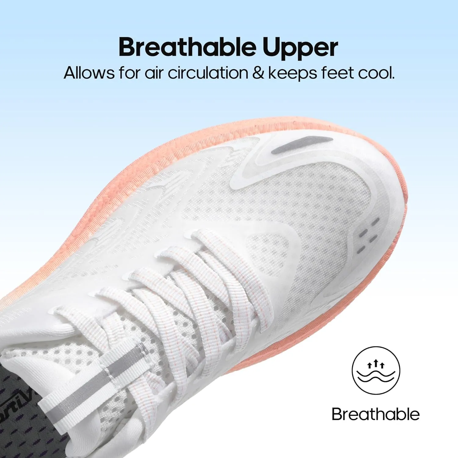 NORTIV 8 Women's Running Walking Tennis Shoes Comfortable Non-Slip FlyLife Breathable Athletic Workout Gym Cross Trainer Sports Sneakers