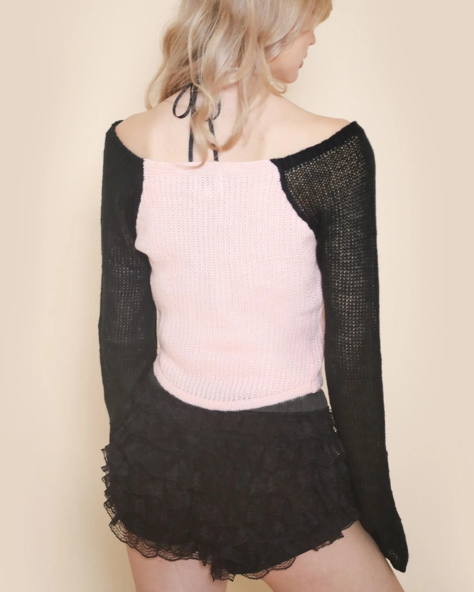 Pink Ballet Knit Top