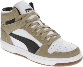 PUMA Rebound Layup SL Men's Sneaker, 9 D(M) US, Oak-Black-White-Gum