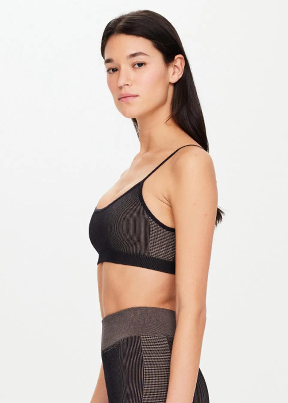 Rib Seamless Ballet Bra