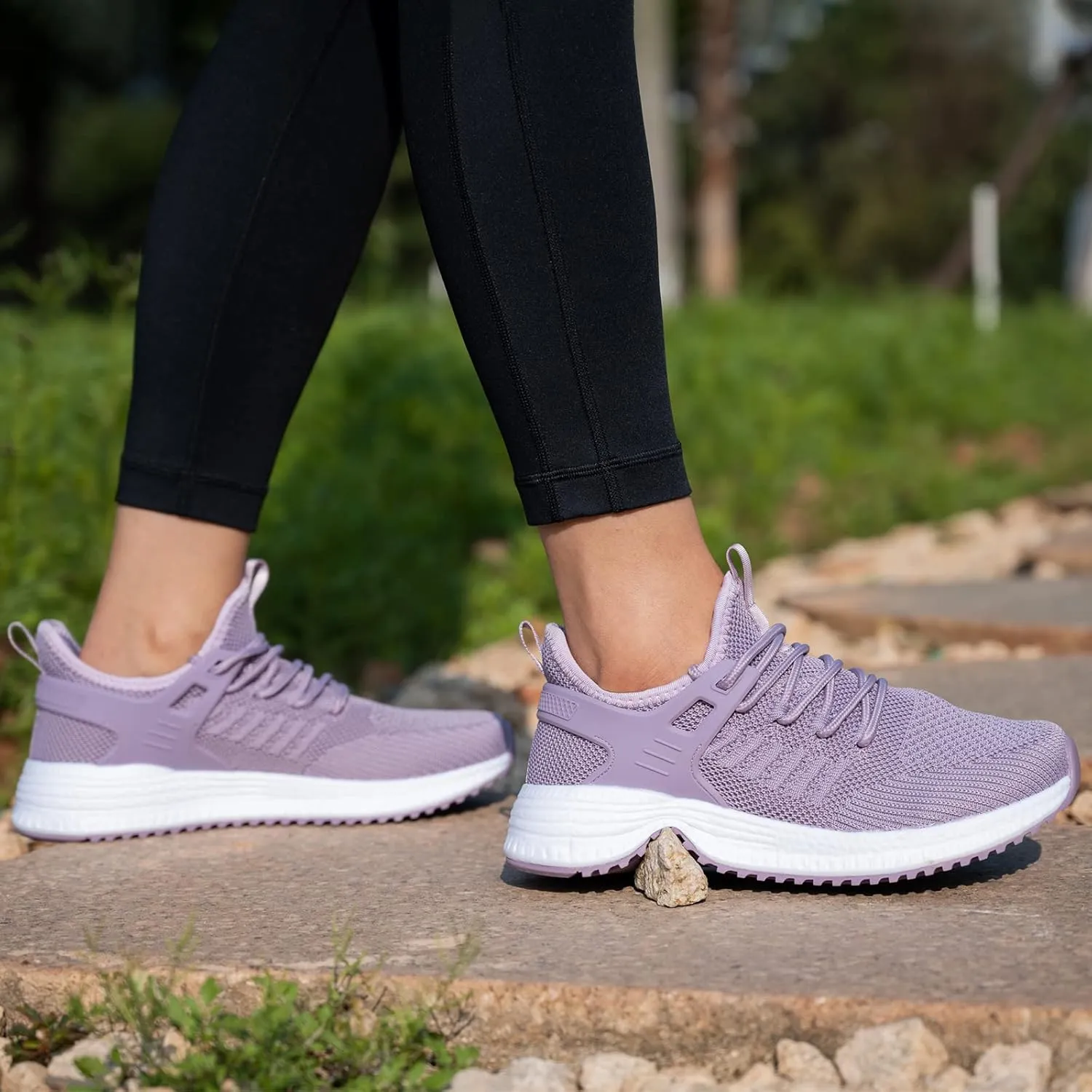 SDolphin Running Shoes Women Sneakers - Comfortable Memory Foam Lightweight Walking Tennis Workout Athletic Shoes