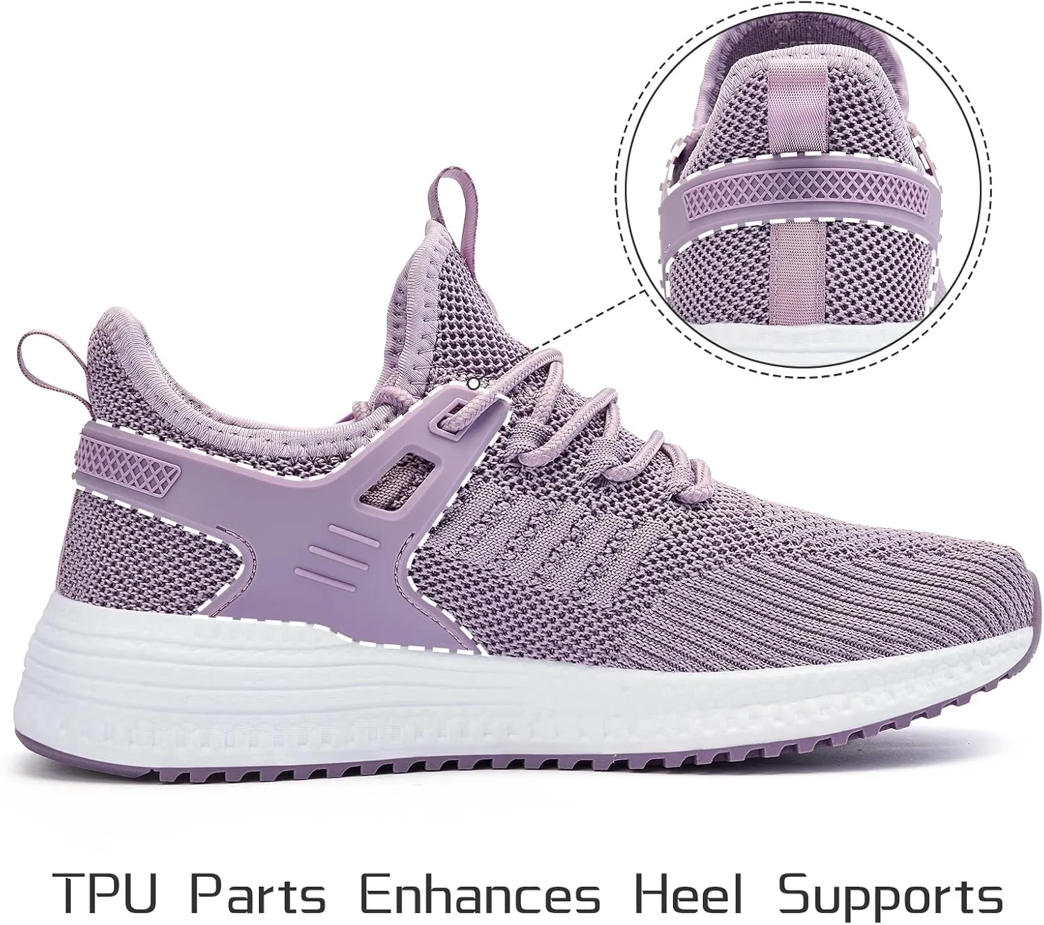 SDolphin Running Shoes Women Sneakers - Comfortable Memory Foam Lightweight Walking Tennis Workout Athletic Shoes