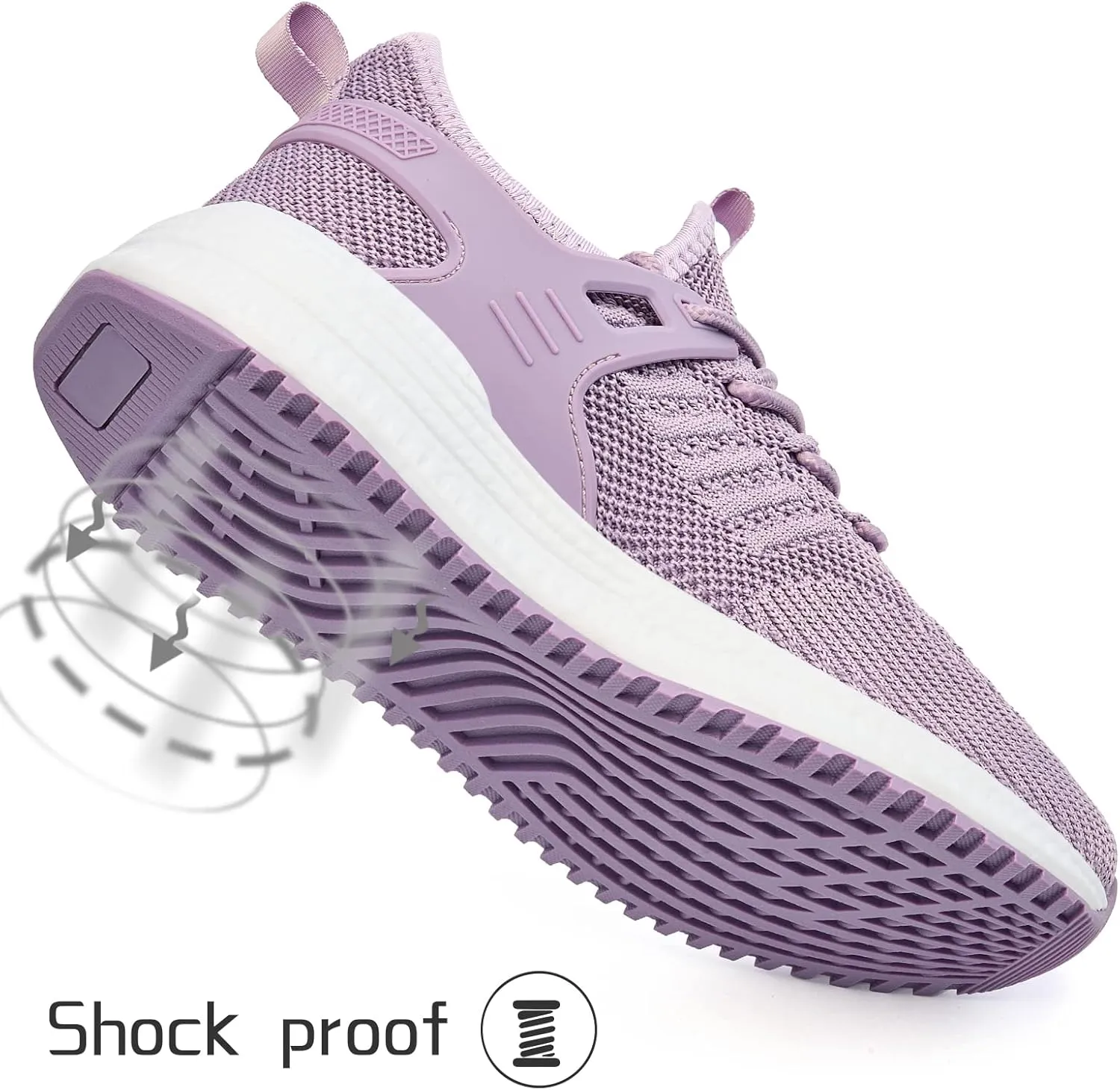 SDolphin Running Shoes Women Sneakers - Comfortable Memory Foam Lightweight Walking Tennis Workout Athletic Shoes