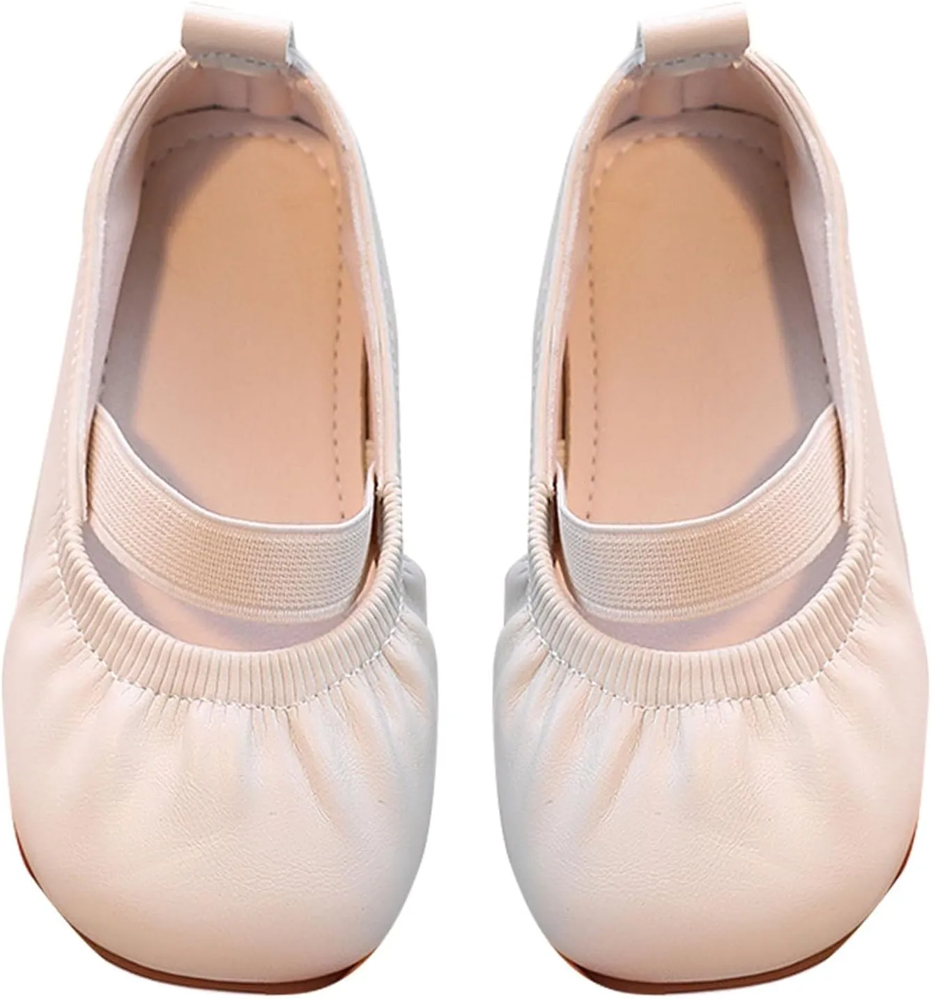 Toddler Flower Girl Dress Shoes Girl Party School Shoes Square Toe Ballerina Ballet Flat Wedding Girl Casual Girls Shoes