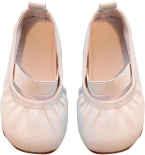 Toddler Flower Girl Dress Shoes Girl Party School Shoes Square Toe Ballerina Ballet Flat Wedding Girl Casual Girls Shoes