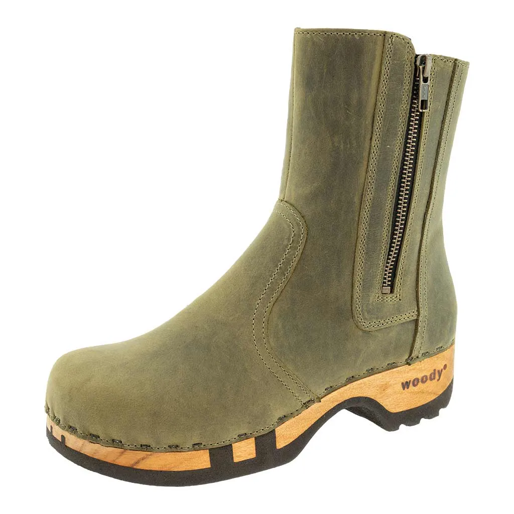 Woody® Veronica Womens Clog Ankle Boots