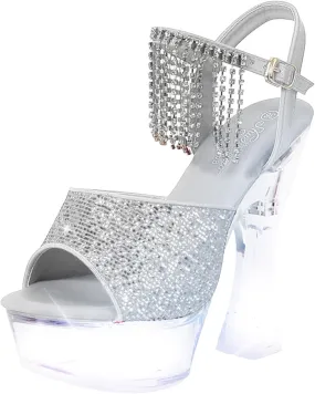 Women'S Chunky Block Heels Open Toe Chunky Heel Sandals High Heel Men Platform Party High Heels Plus Size Unisex