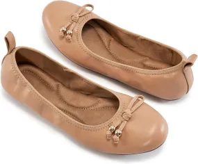 Womens Flats Ballet for Work: Dress Comfortable Walking Flat - Casual Ladies Wedding Shoe