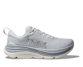 Women's HOKA Gaviota 5 Running Shoe in Sea Ice / Pink Twilight